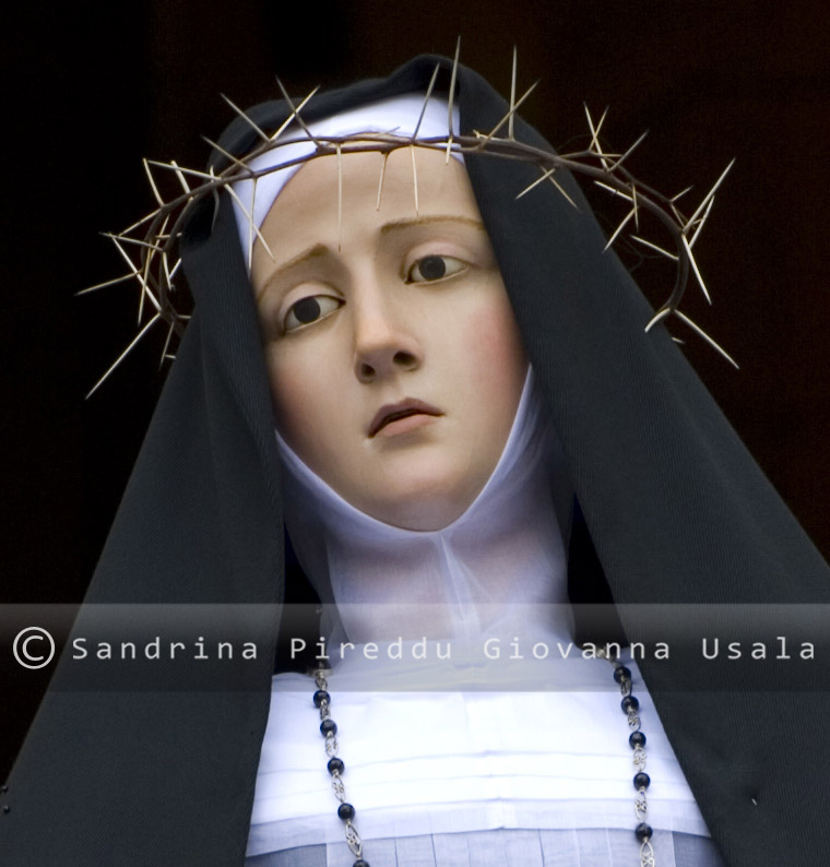 Madonna Addolorata - Processione del Sabato Santo - Arciconfraternita della Solitudine - Cagliari