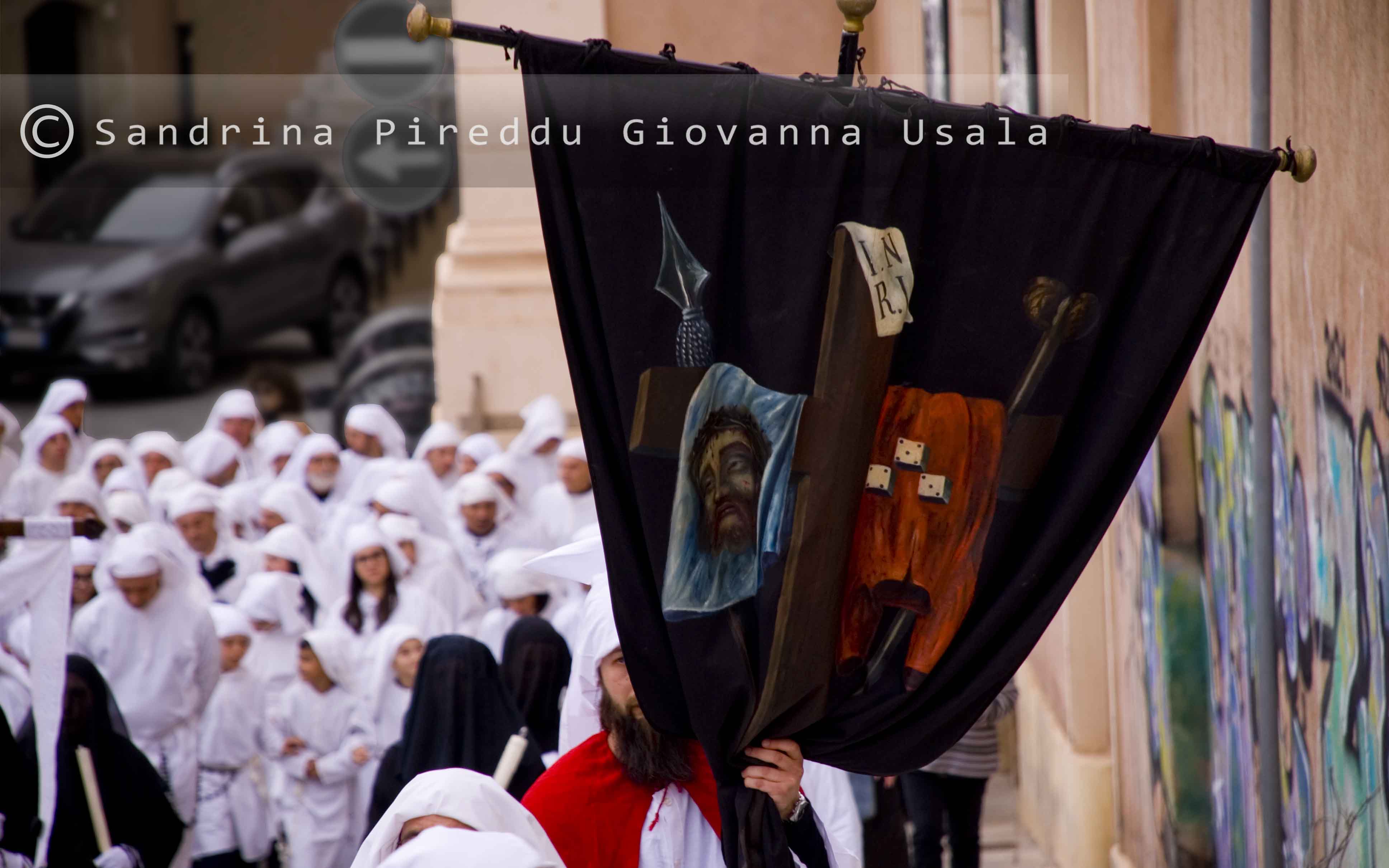 Processione del Cristo morto - Arciconfraternita della Solitudine - Quartiere Villanova Cagliari