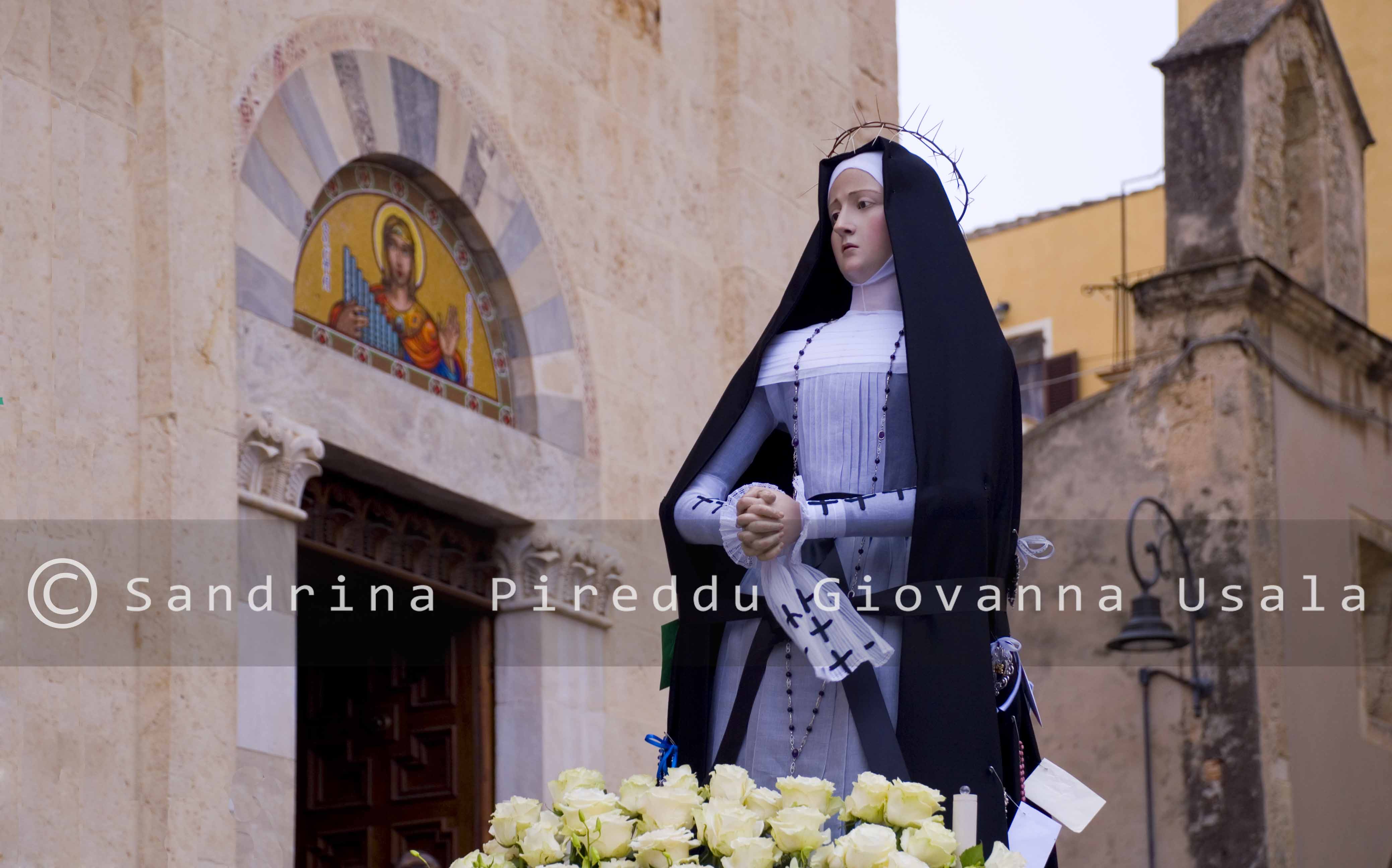 Processione del Cristo morto - Arciconfraternita della Solitudine - Quartiere Villanova Cagliari