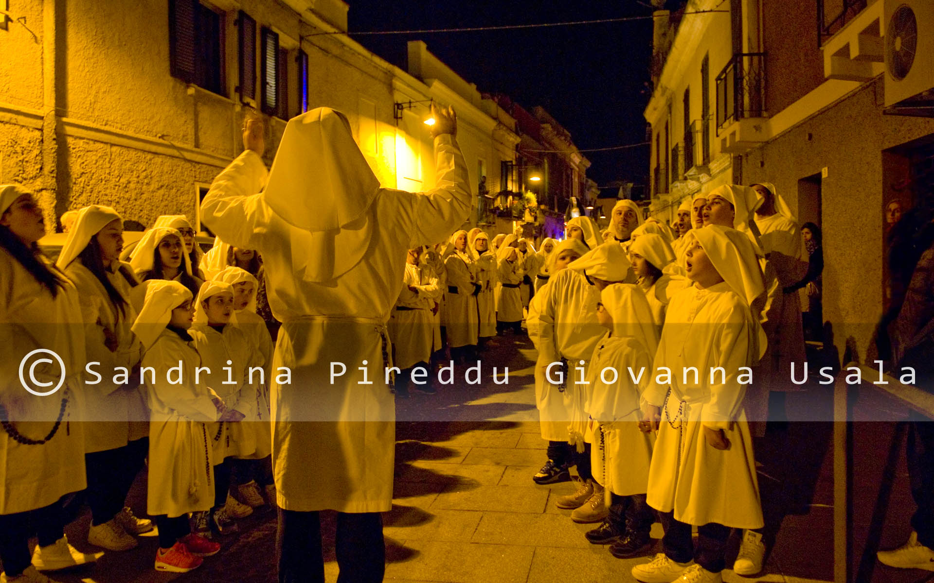 Processione del Cristo morto - Arciconfraternita della Solitudine - Quartiere Villanova Cagliari