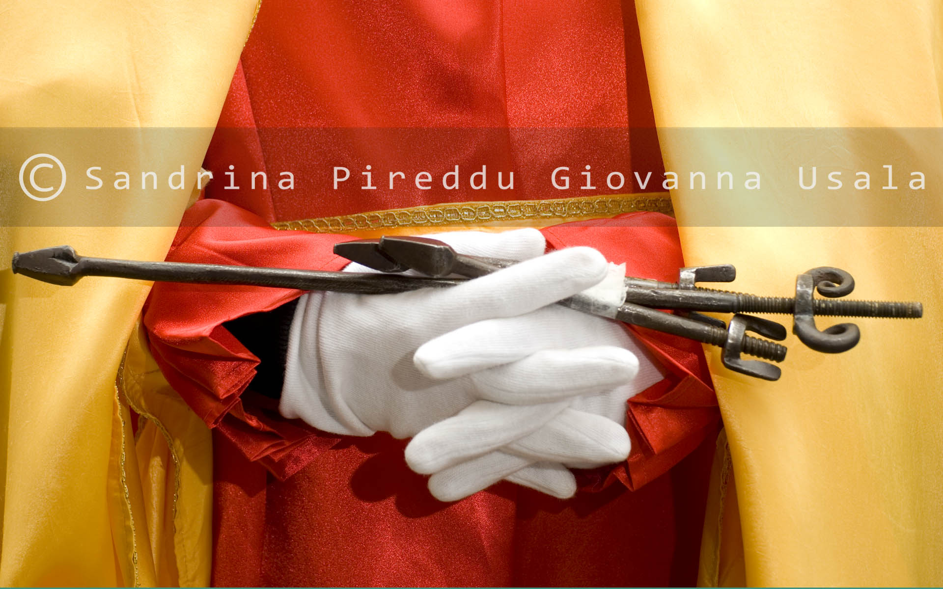 Chiodi Simbolo della Crocifissione di Ges&ugrave; - Arciconfraternita della Solitudine Rione Villanova Cagliari