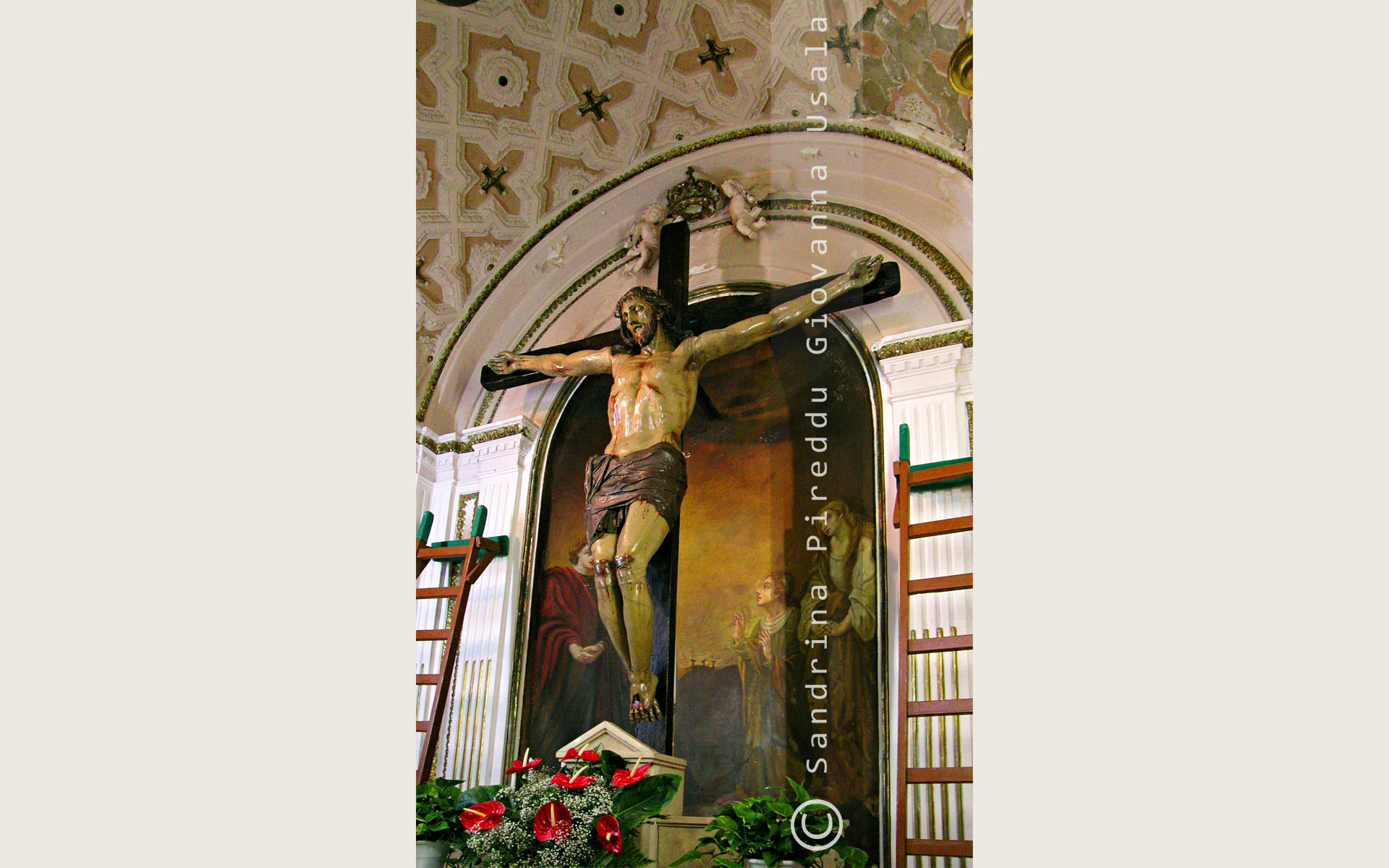 Su Monumentu - Cristo sulla Croce - Arciconfraternita della Solitudine - Quartiere Villanova Cagliari
