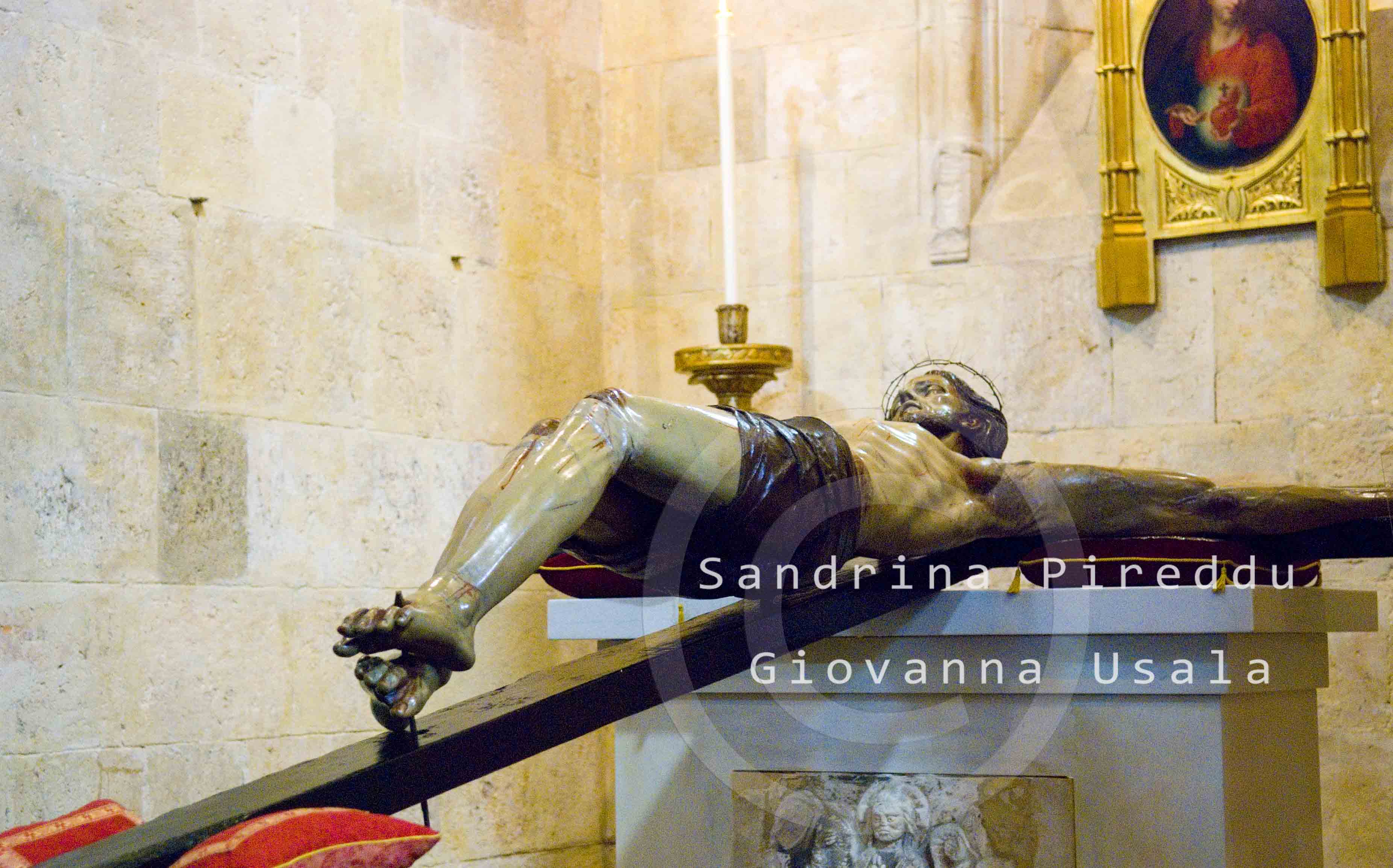 Su Monumentu - Cristo sulla Croce - Arciconfraternita della Solitudine - Quartiere Villanova Cagliari