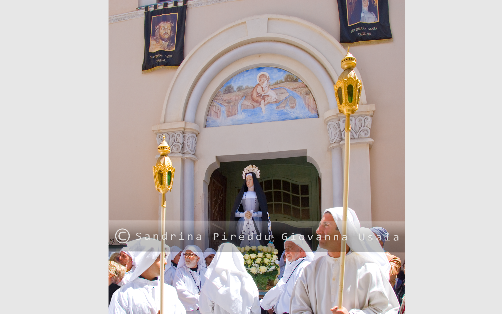 Processione del Venerd&igrave; Santo - Arciconfraternita della Solitudine - Quartiere Villanova Cagliari