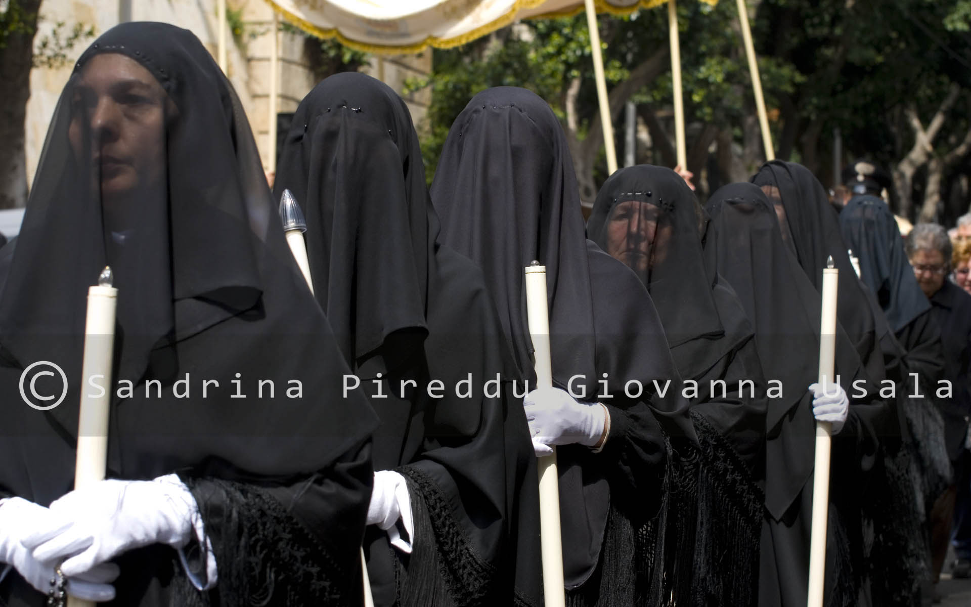 Processione del Venerd&igrave; Santo - Arciconfraternita della Solitudine - Quartiere Villanova Cagliari